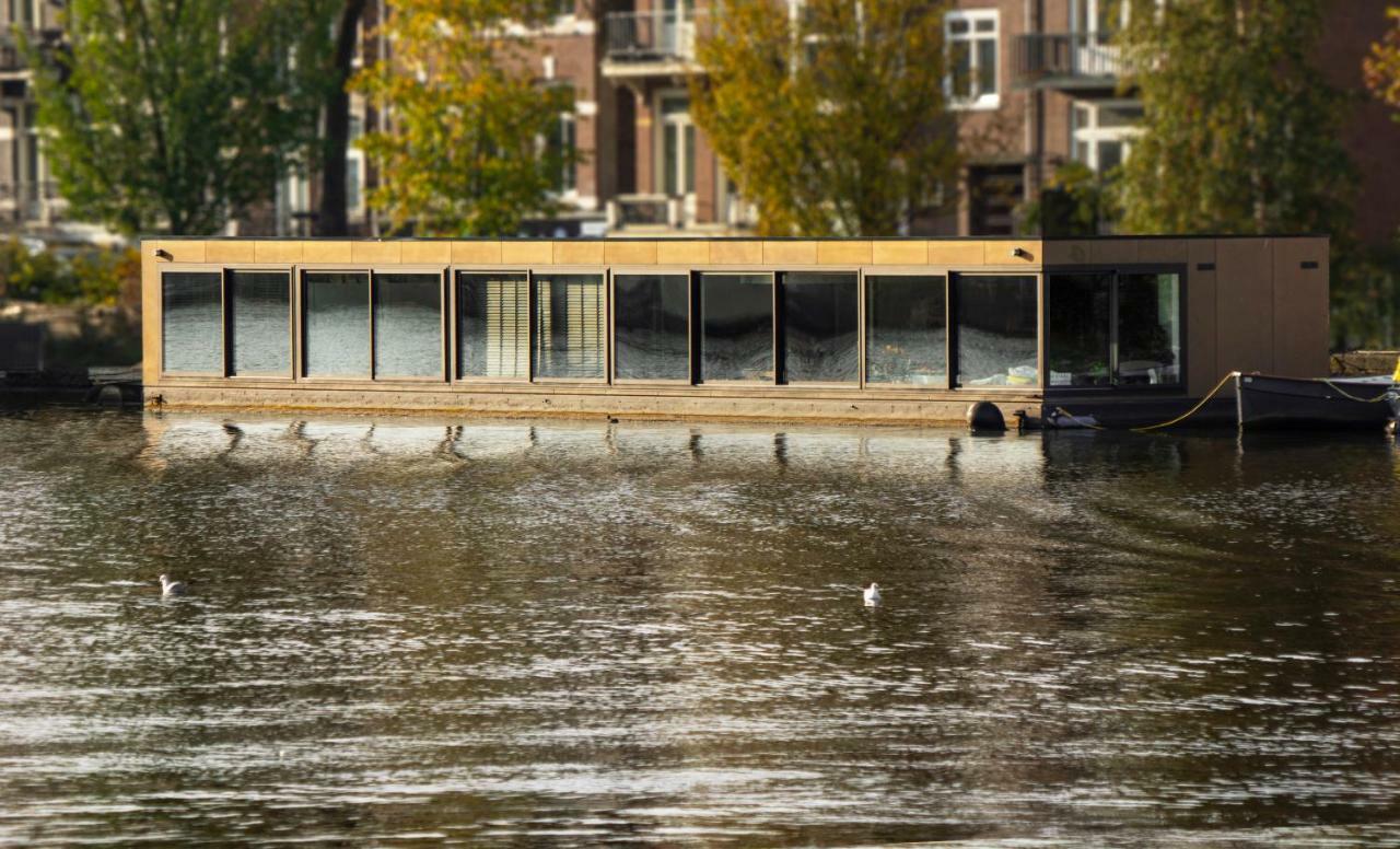 Houseboat Amsterdam - Room With A View Exterior photo
