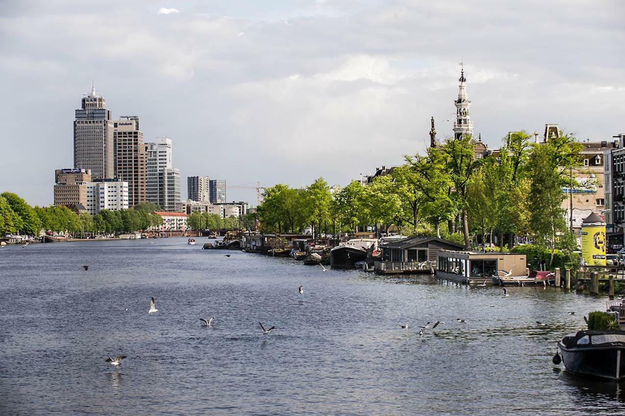 Houseboat Amsterdam - Room With A View Exterior photo