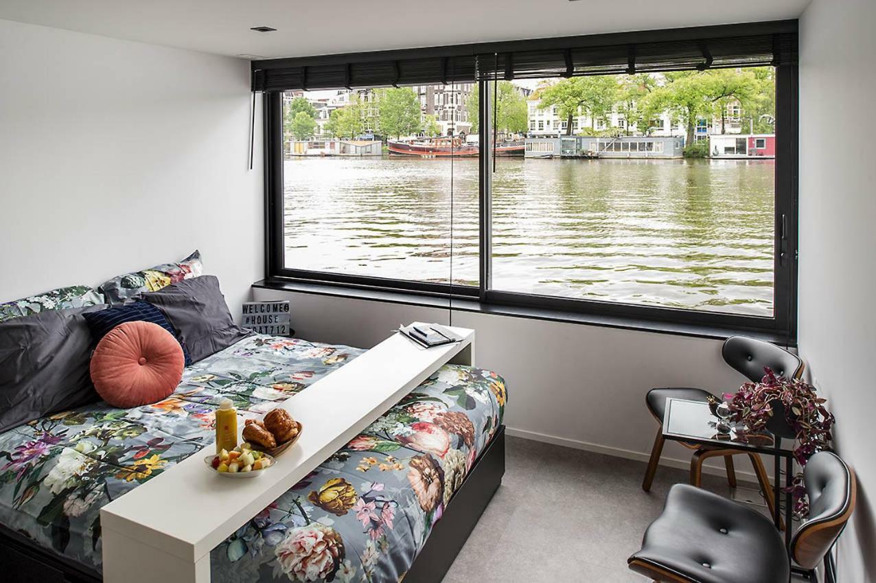Houseboat Amsterdam - Room With A View Exterior photo
